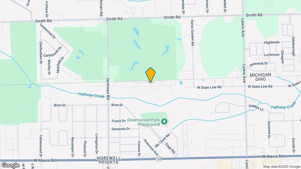 1442 Brooke Park Dr Map and Location Details