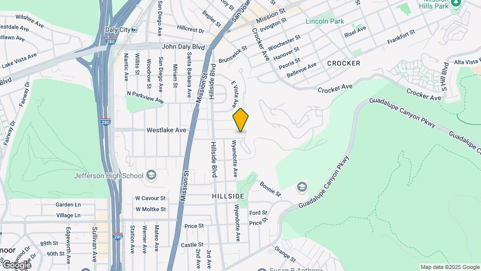 265 Gambetta St Map and Location Details