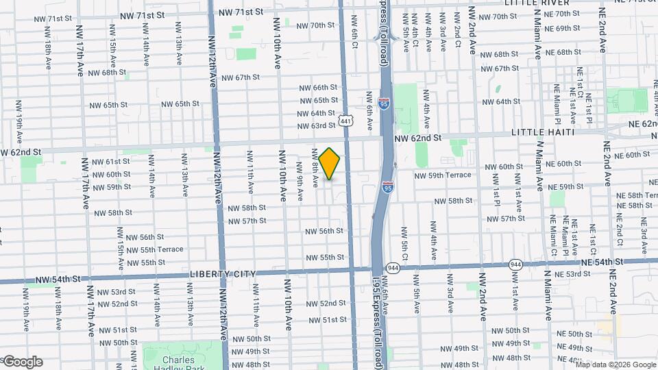 755 NW 59th St Map and Location Details
