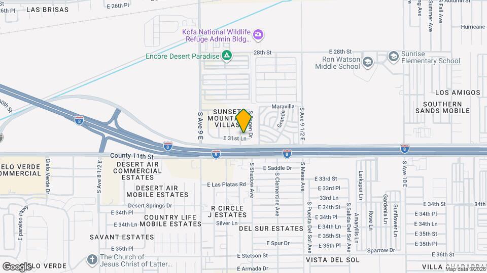 3193 S Brand Lee Way Map and Location Details