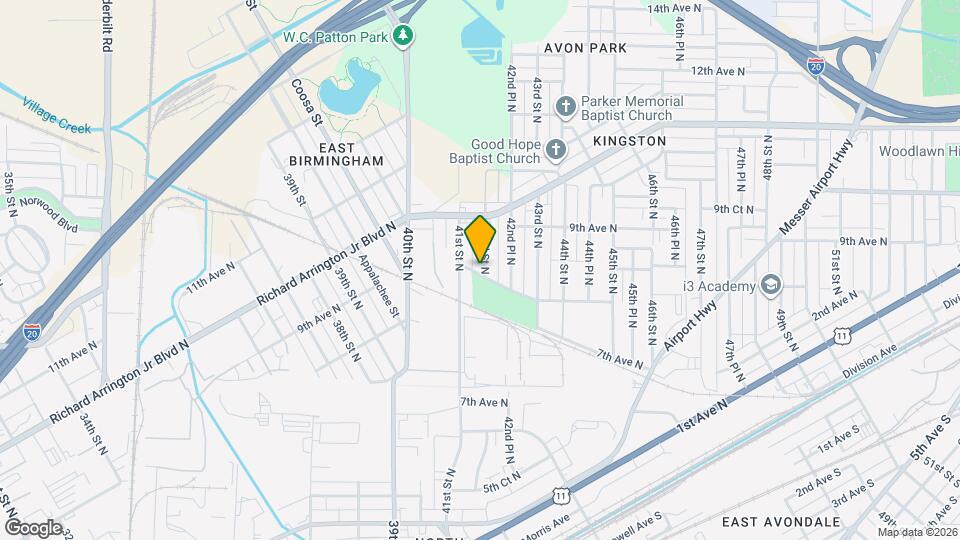 804 42nd St N Map and Location Details