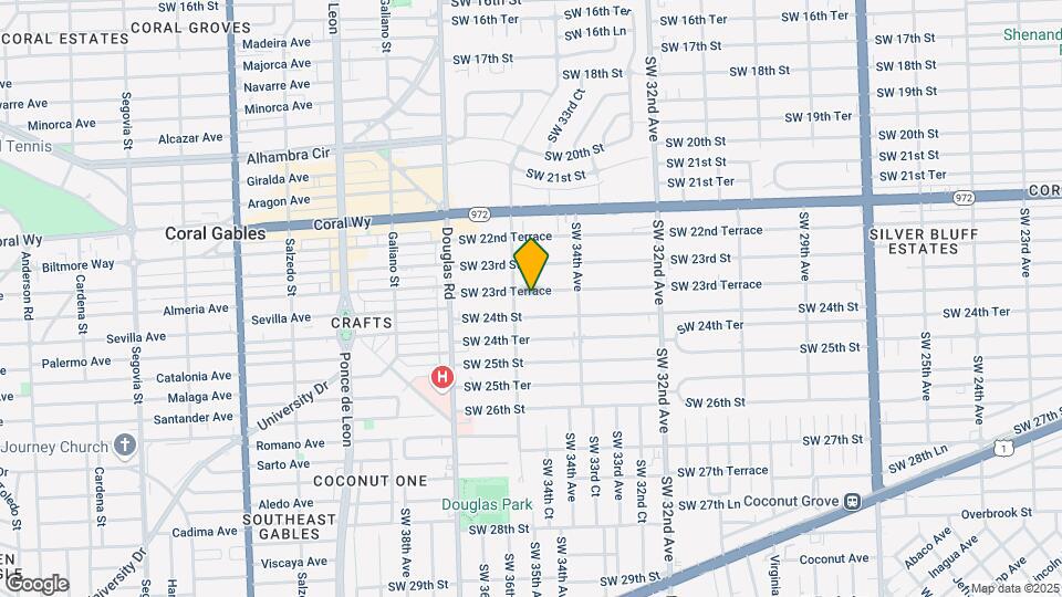 3532 SW 23rd Terrace Map and Location Details