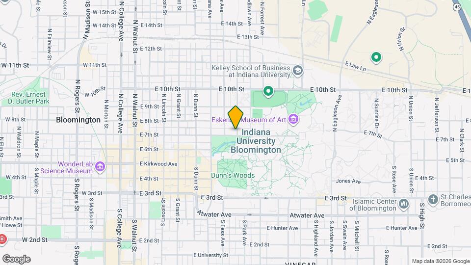 719 E 7th St Map and Location Details