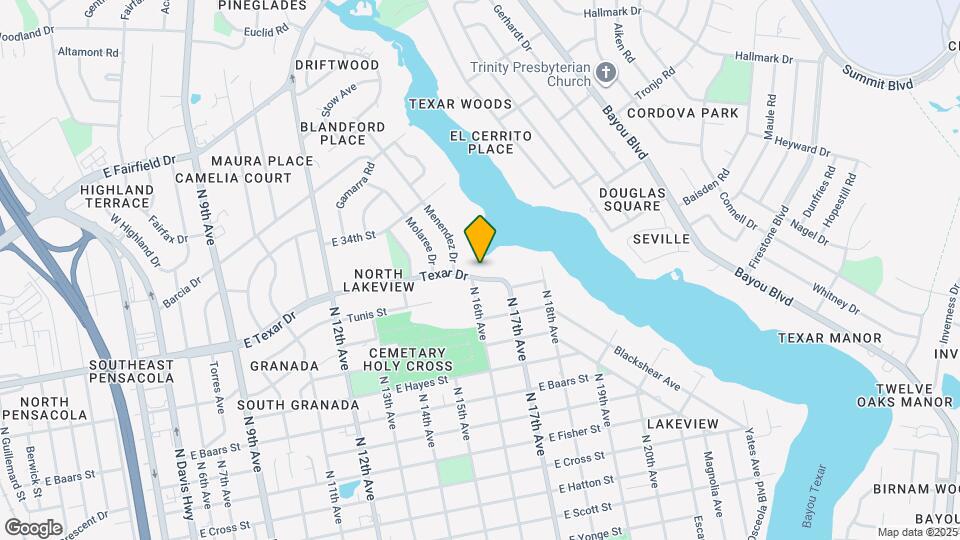 1600 E Texar Dr Map and Location Details