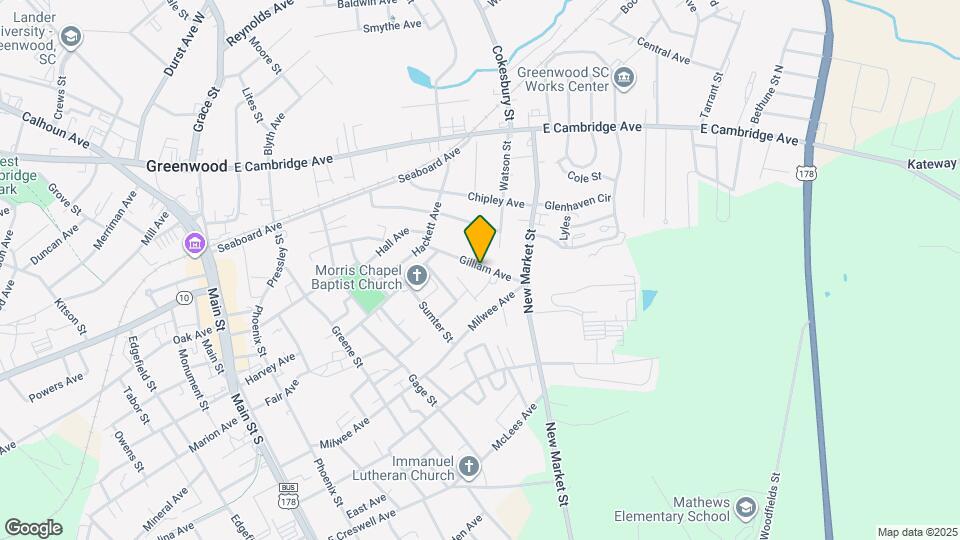 668 Gilliam Ave Map and Location Details