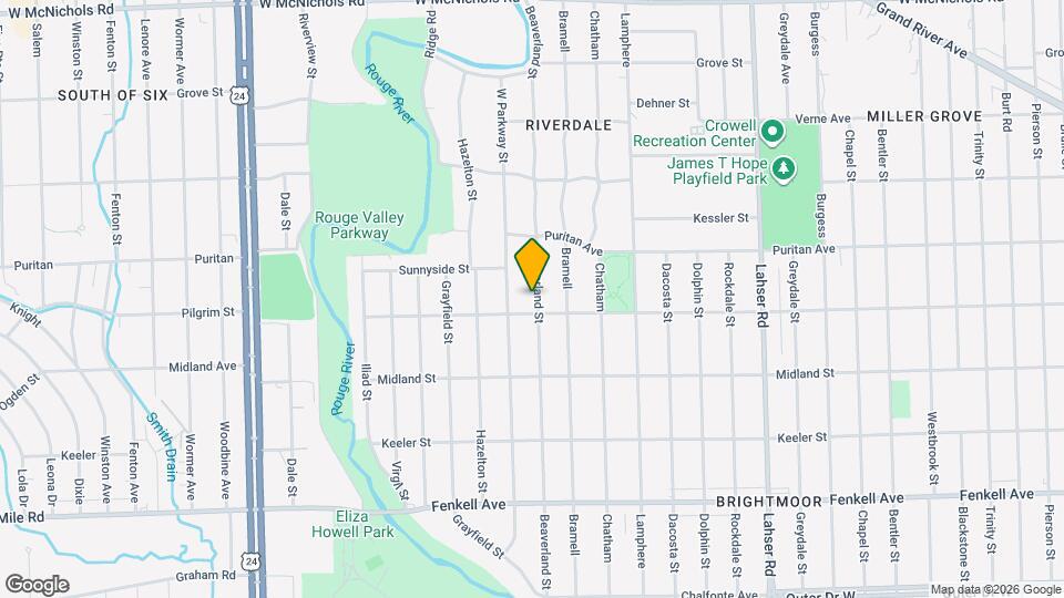 15829 Beaverland St Map and Location Details