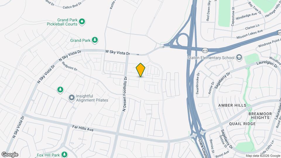 572 Pear Lake St Map and Location Details