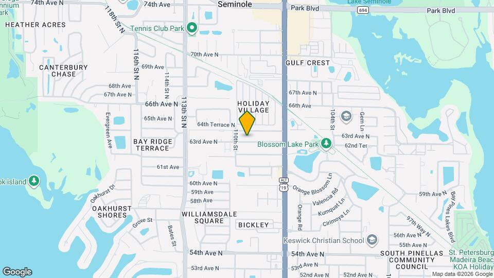 10771 63rd Ave N Map and Location Details