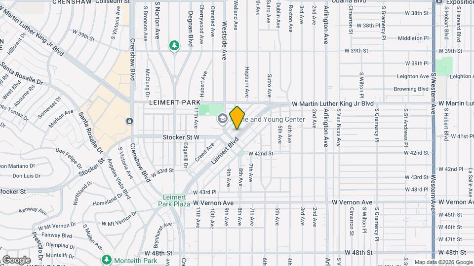 4191 Leimert Blvd Map and Location Details