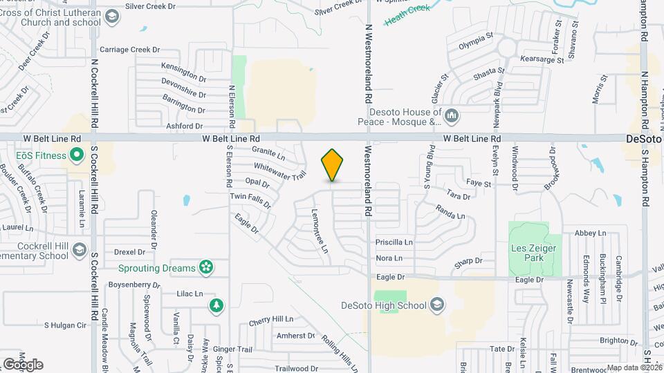 837 Twin Creek Dr Map and Location Details