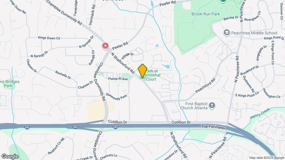 Amli At Perimeter Gardens Mapa y Detalles de la Ubicación