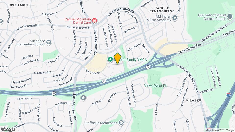 9449 Fairgrove Ln Map and Location Details