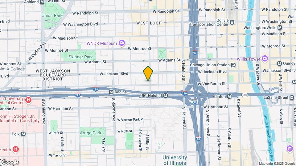 The Van Morgan Mapa y Detalles de la Ubicación