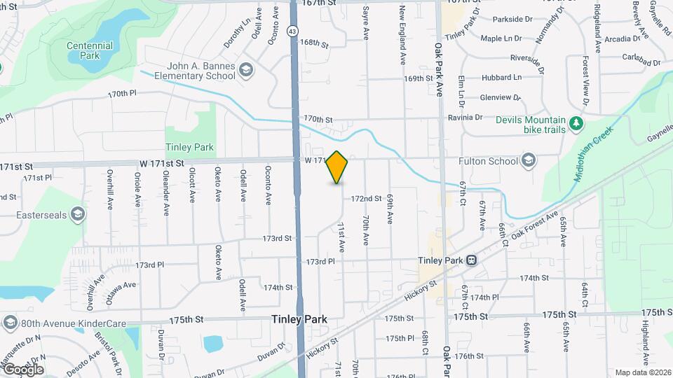 17138 71st Ave Map and Location Details