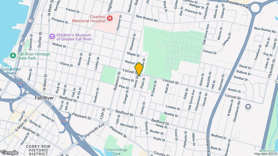 293 Davis St Map and Location Details