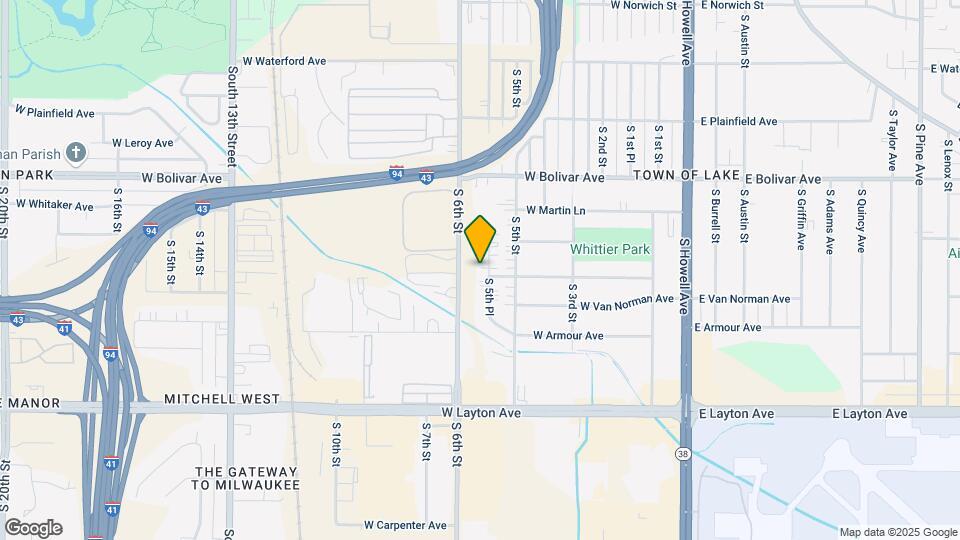 4443 S 5th Pl, Unit 4443 Map and Location Details