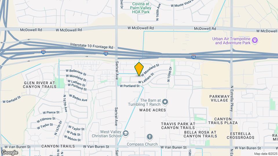 16133 W Moreland St Map and Location Details