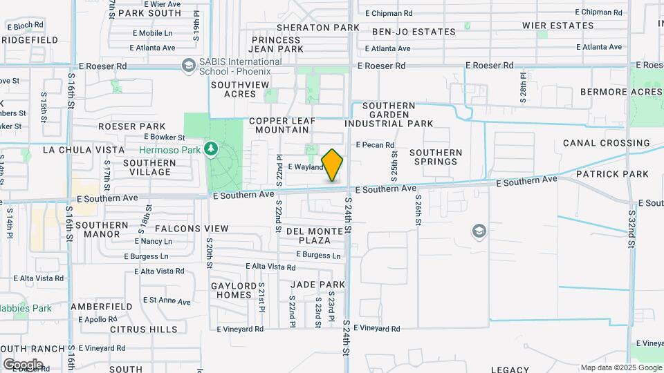 2353 E Huntington Dr Map and Location Details