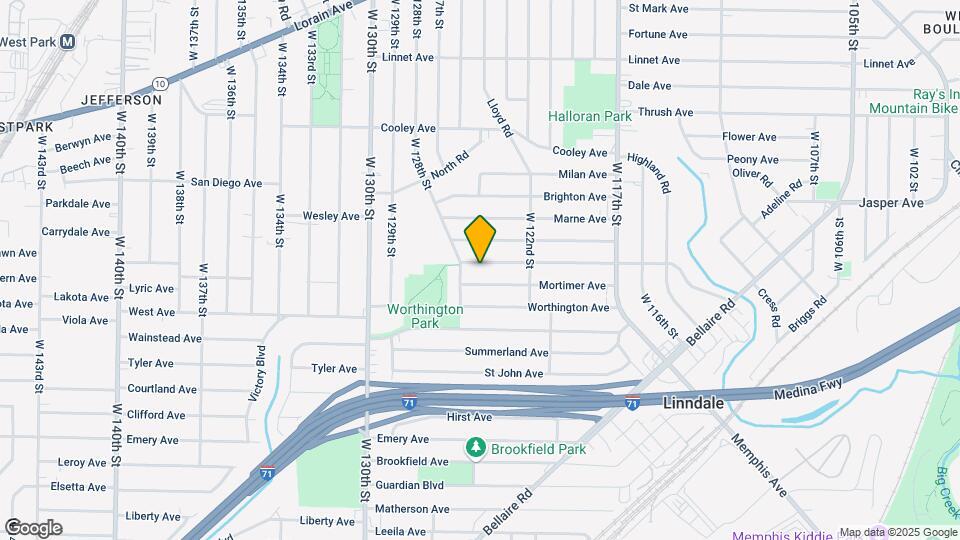 12409 Kensington Ave Map and Location Details