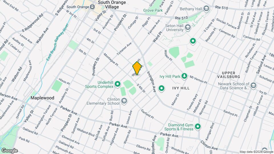 21 Lindsley Ave, Unit Unit 2 Map and Location Details