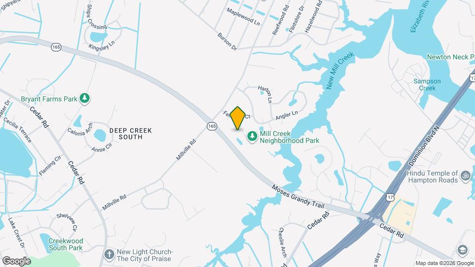 2305 Ballast Ct Map and Location Details