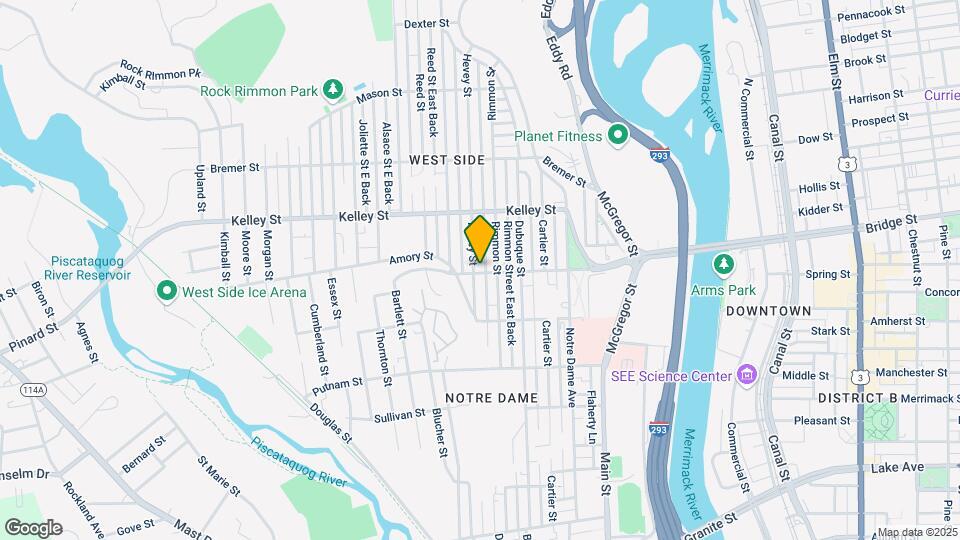 225-227 Amory St Map and Location Details