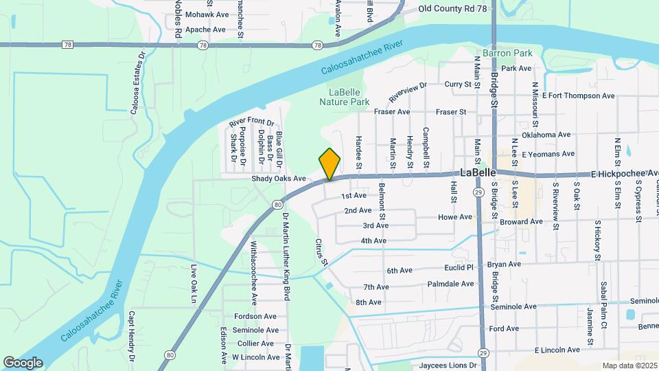 597 W Hickpochee Ave Mapa y Detalles de la Ubicación