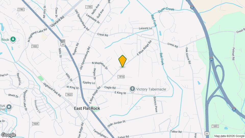 519 E Blue Ridge Rd Map and Location Details