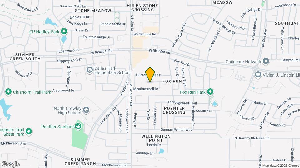 4229 Gray Fox Dr Map and Location Details