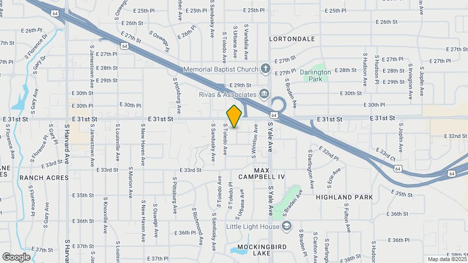 3124 S Urbana Ave Map and Location Details