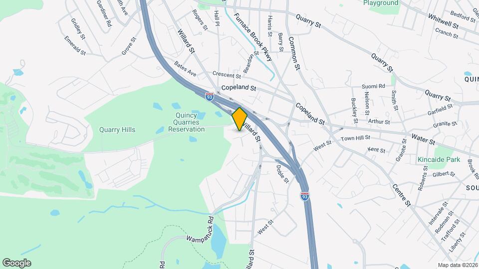 107 Springfield St Map and Location Details