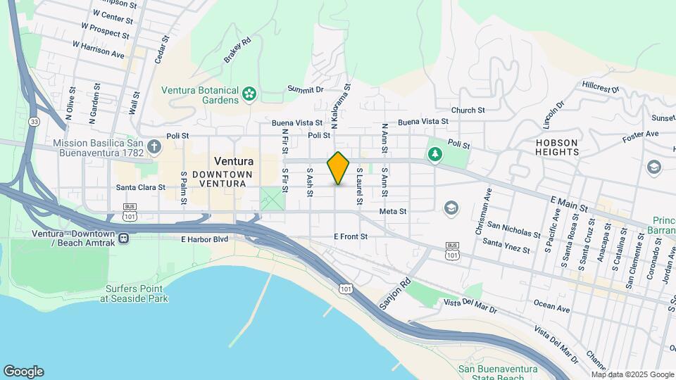 906-918 E Santa Clara St Mapa y Detalles de la Ubicación
