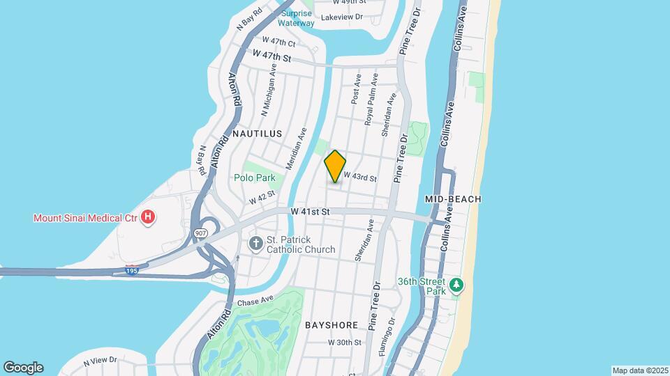 615 W 42 St Map and Location Details