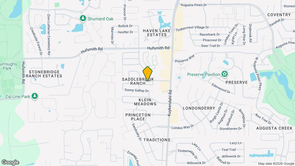 8622 Sweet Pasture Dr Map and Location Details