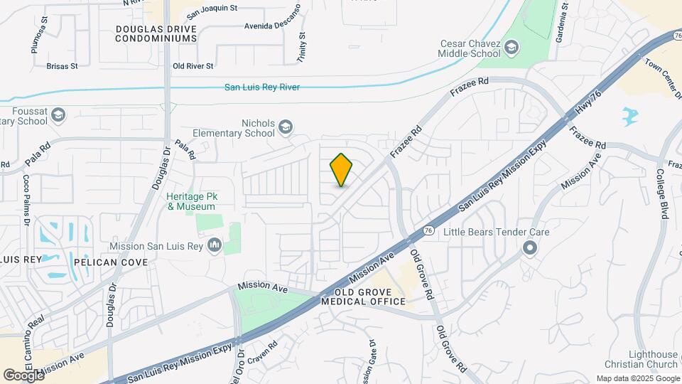 337 Monte Vista Way Map and Location Details