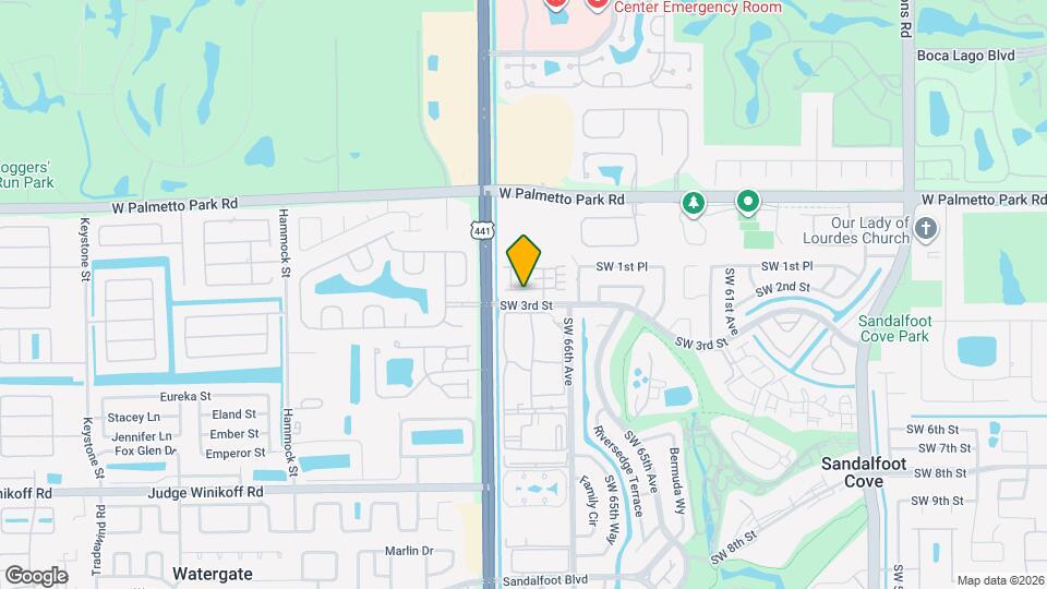 22168 Boca Rancho Dr Map and Location Details