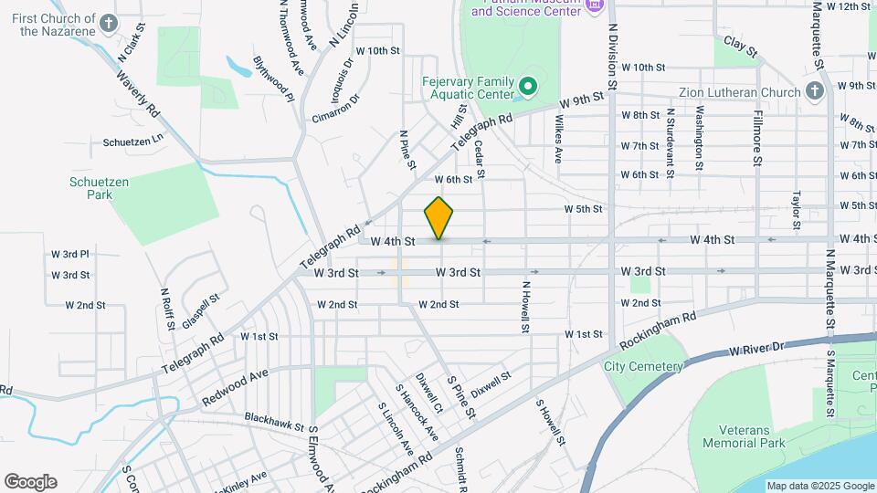 330 Oak St Map and Location Details
