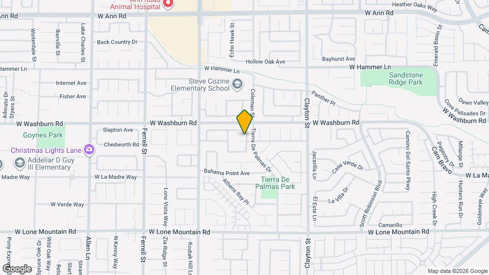 2418 Island Paradise Ave Mapa y Detalles de la Ubicación