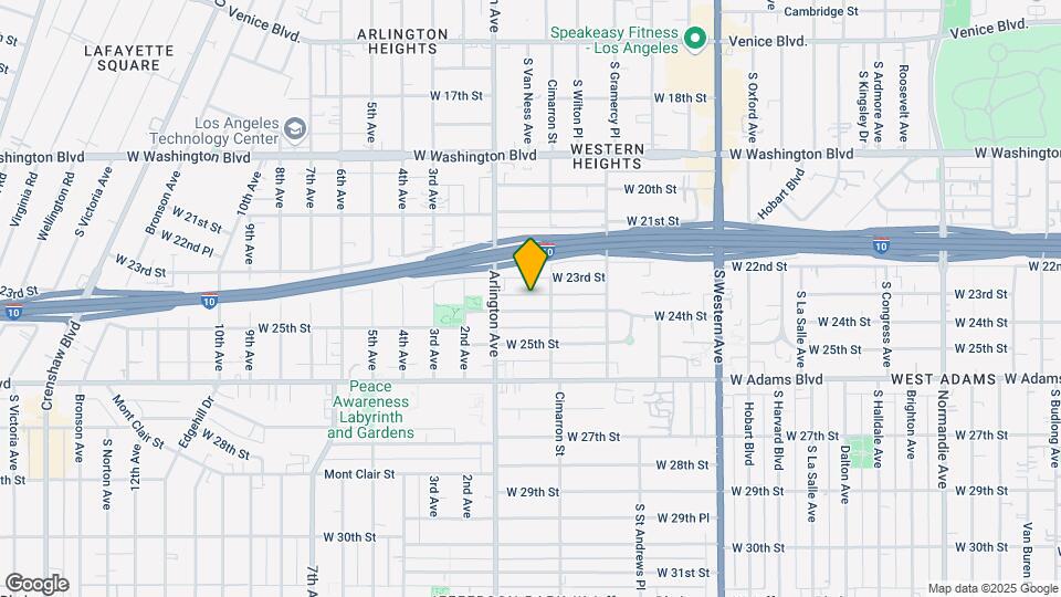 2249 W 24th St Map and Location Details