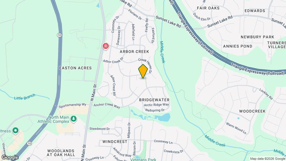 408 Gooseberry Dr Mapa y Detalles de la Ubicación