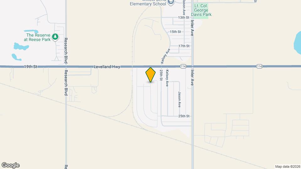 2010 Kirksey Ave Mapa y Detalles de la Ubicación