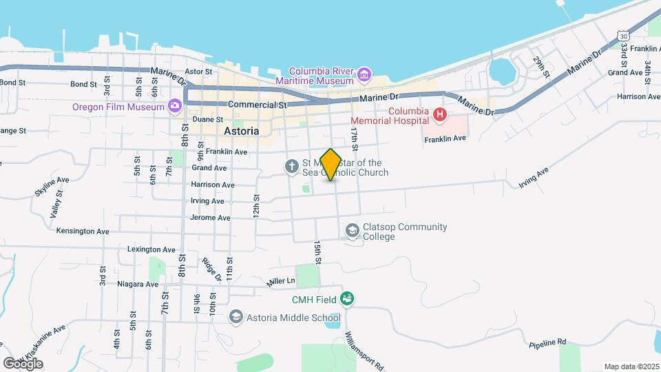 1576 Irving Ave Mapa y Detalles de la Ubicación