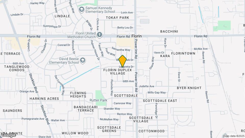 7904 Loucreta Dr Map and Location Details