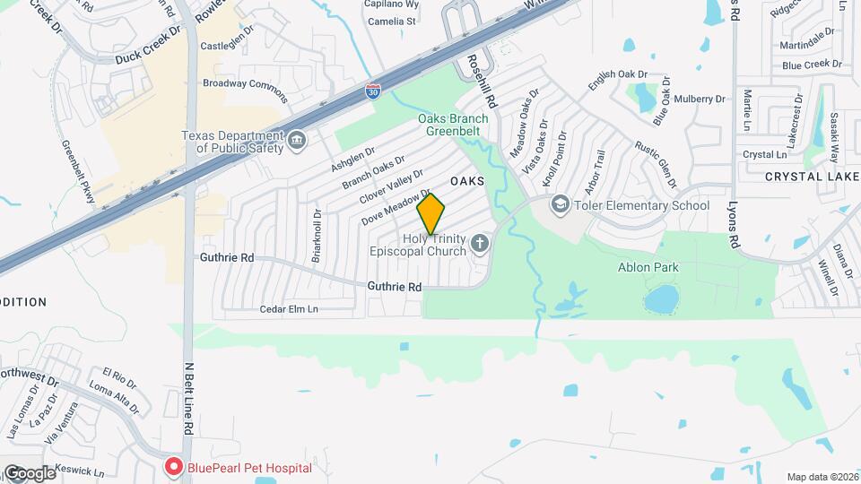 2830 Fern Glen Dr Map and Location Details
