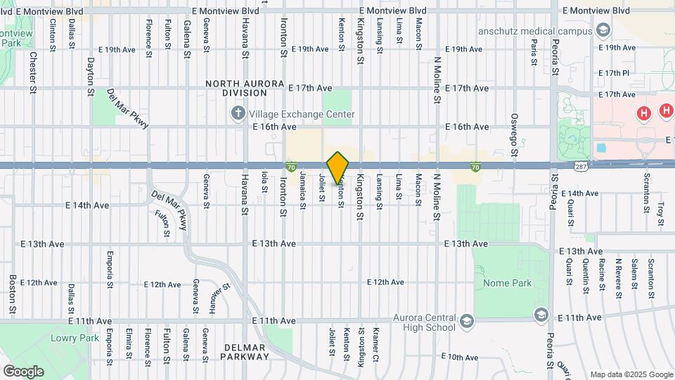 1437 Kenton Street Map and Location Details