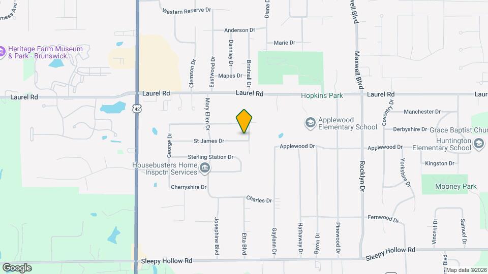 1882 Paul Dr Mapa y Detalles de la Ubicación