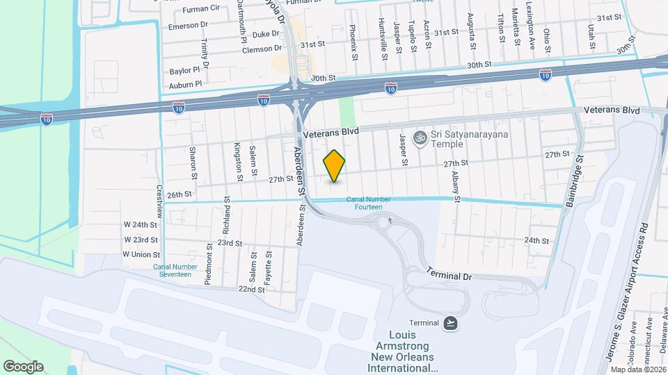 2618 Bessemer St Mapa y Detalles de la Ubicación