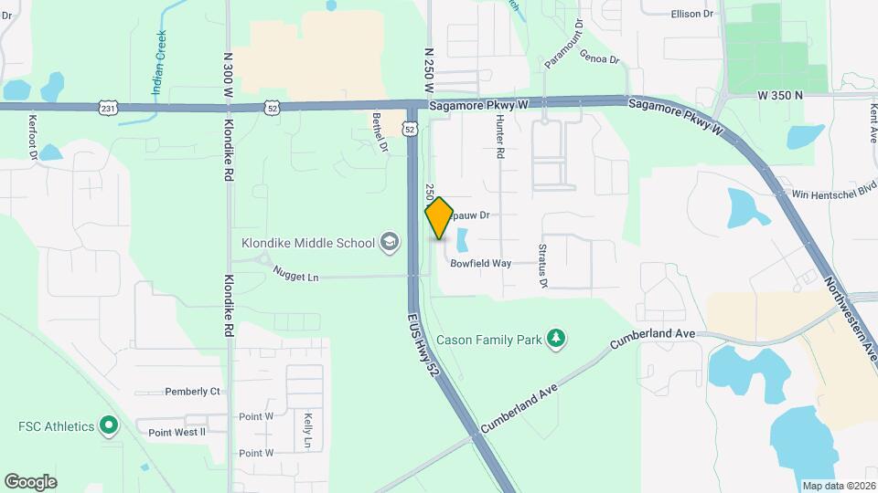 3202 Bowfield Way Map and Location Details