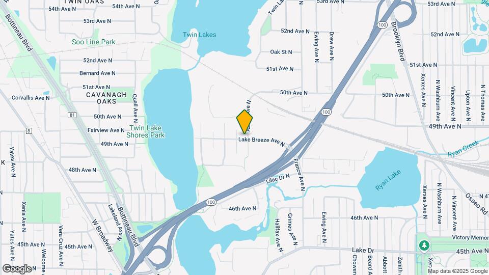 4100-4010 Lakebreeze Ave Mapa y Detalles de la Ubicación