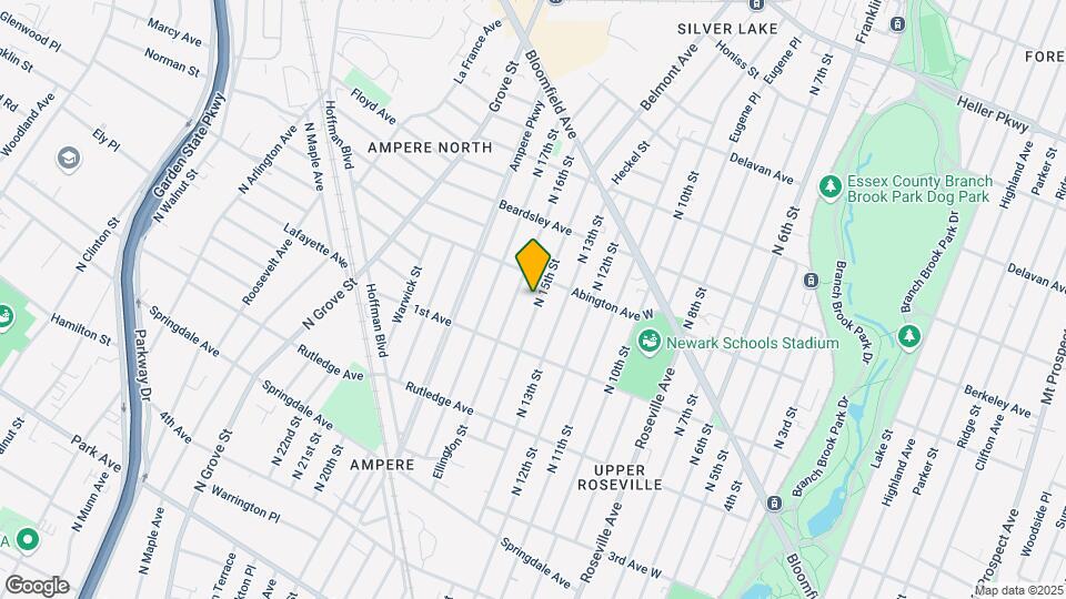 157 N 15th St, Unit 2 Map and Location Details